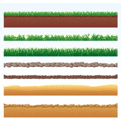 Different seamless grounds Different seamless grounds vector image