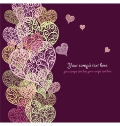 Abstract heart vector image