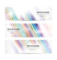 Stripes header vector image