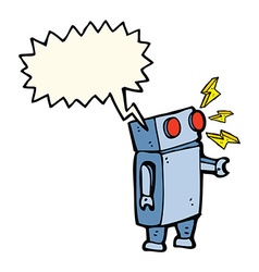 Robot doodles Royalty Free Vector Image - VectorStock