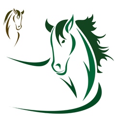 Horse vector image