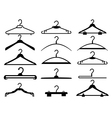 Clothes rack vector image