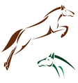 Horse vector image