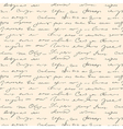 Seamless handwritting pattern vector image