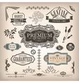 Set of design elements vector image