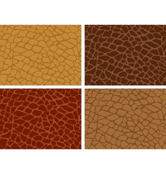 Crocodile skin seamless vector image