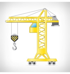 The crane vector image