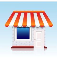 Your retro shop icon house cartoon isolated Vector Image