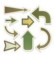 Eco arrows vector image