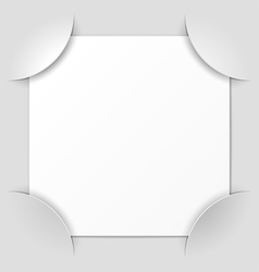 Photo frame corners vector image