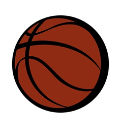 A basketball vector image