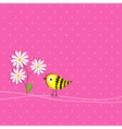Template greeting card vector image