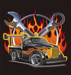 Hotrod Hotrod vector image