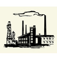 Factory vector image