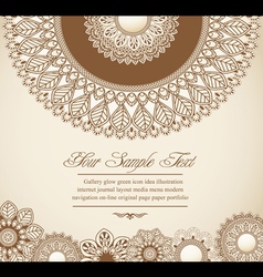 Hand-drawn flowers vector image