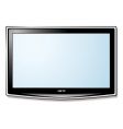 LCD TV vector image
