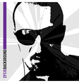 Man portrait vector image