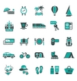 Signs vacation travel recreation second vector image