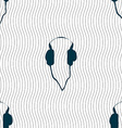 Headphones icon sign Seamless pattern with Headphones icon sign Seamless pattern with vector image