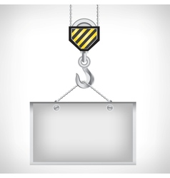 Crane build vector image