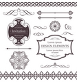 Design elements vector image