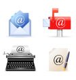 E-mail icons vector image