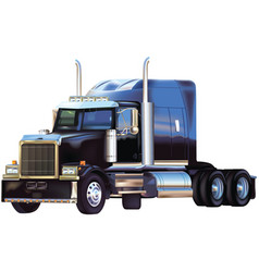 Truck vector image