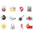Security and safety icons vector image