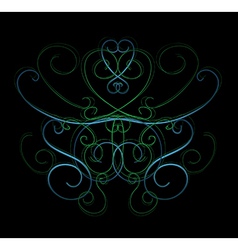 Abstract tribal design vector image