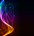 Abstract wave vector image