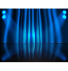 Curtained Stage vector image