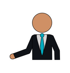 Businessman vector image