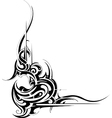 Tribal border design vector image