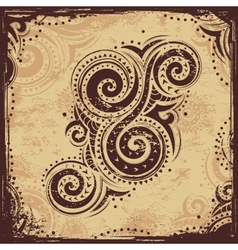 Tribal ornament vector image