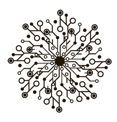 Technology logo vector image