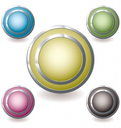 Web icon variation glow vector image