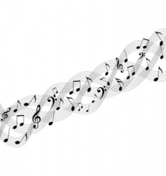 Vector music element vector image