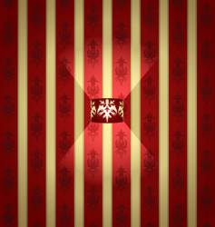 Lamp and wallpaper vector image