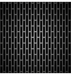 Background with Seamless Black Carbon Texture vector image