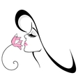 Beauty icon vector image