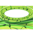 Vegetative background vector image