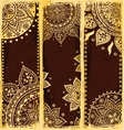 Set of ethnic bookmarks vector image