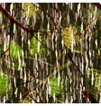 Camouflage seamless pattern with realistic leaves Camouflage seamless pattern with realistic leaves vector image