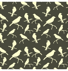 Seamless pattern with birds Seamless pattern with birds vector image