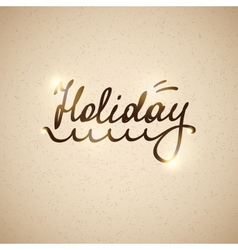 Holiday eps 10 vector image