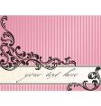 French retro banner vector image