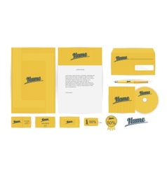 Corporate Identity Templates in vector image