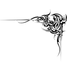 Tribal border design Tribal border design vector image