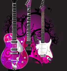 Guitar vector image