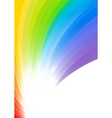 Vector rainbow background vector image